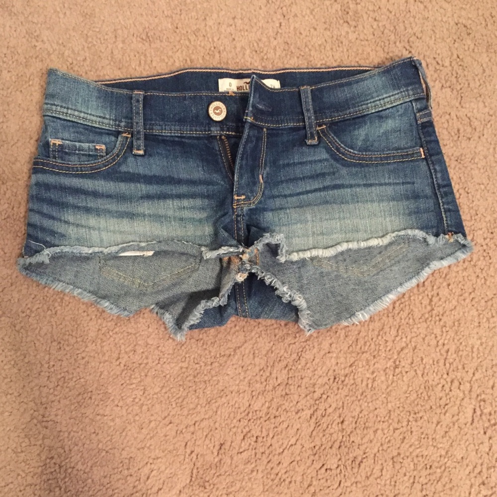 Hollister jean shorts